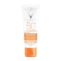 فيشي آيديال سوليل 3 في 1 عناية ملونة مضادة للبقع الداكنة بعامل حماية من الشمس SPF50+ 50 مل